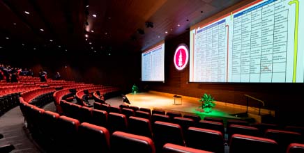 Imagen interna del Convention & Sport Center